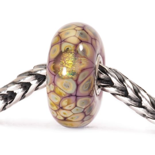 Mosaico di Fiori Viola Trollbeads TGLBE-20054