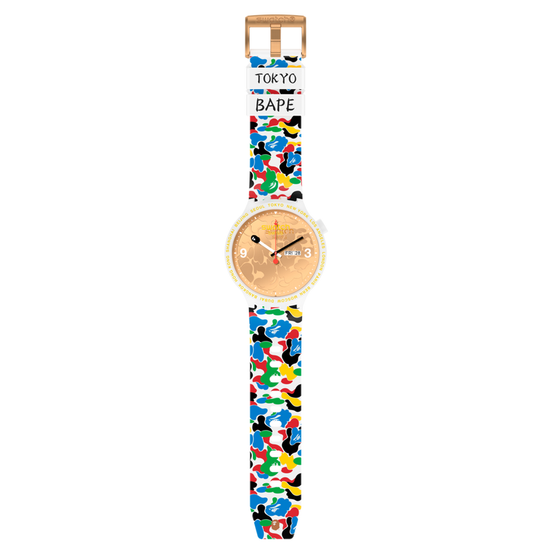 Swatch Bape Bronze Special Edition Tokyo 2020 SO27Z710