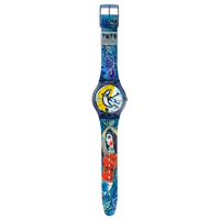 Chagall's Blue Circus Swatch x Tate SUOZ365