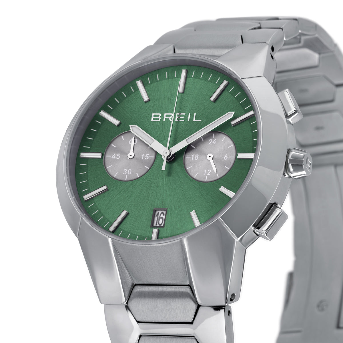 New One Breil Chrono Verde TW2087