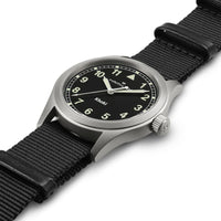 Khaki Field Quarz Nato Nero 38mm H69401430