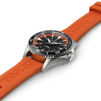 Khaki Navy Scuba Auto Arancione Hamilton H82395331