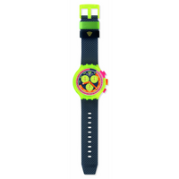 Neon to the Max PAY! Swatch Big Bold Chrono SB06J101-5300
