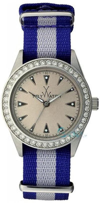Vintage Lady Blue and White Toy Watch VI09SL - Spallucci Gioielli