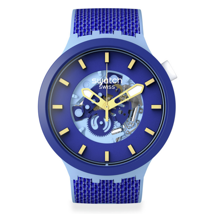 Bouncing Blue Big Bold Swatch SB05N105 - Spallucci Gioielli