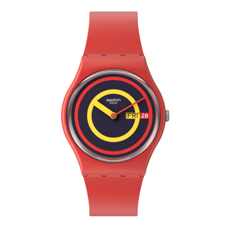 Concentric Red Swatch SO28R702