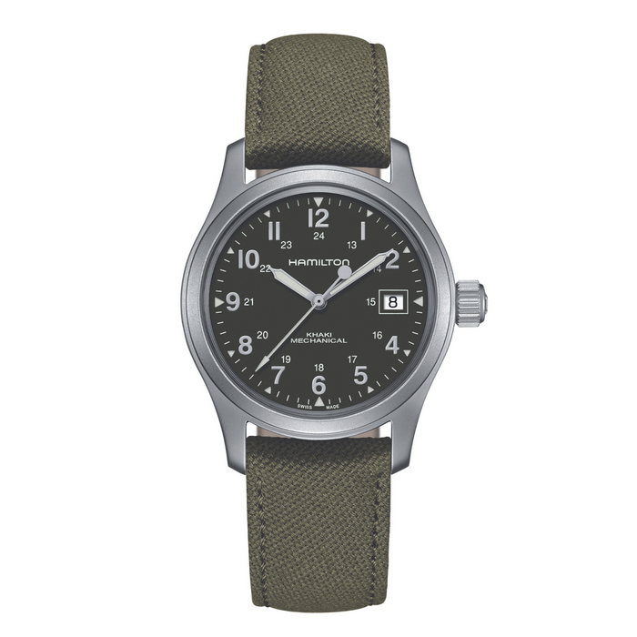 Khaki Field Mechanical Green H69439363 - Spallucci Gioielli