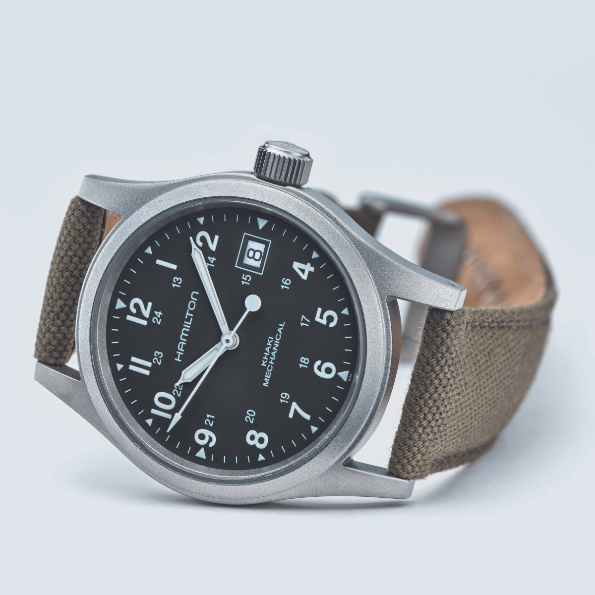 Khaki Field Mechanical Green H69439363 - Spallucci Gioielli