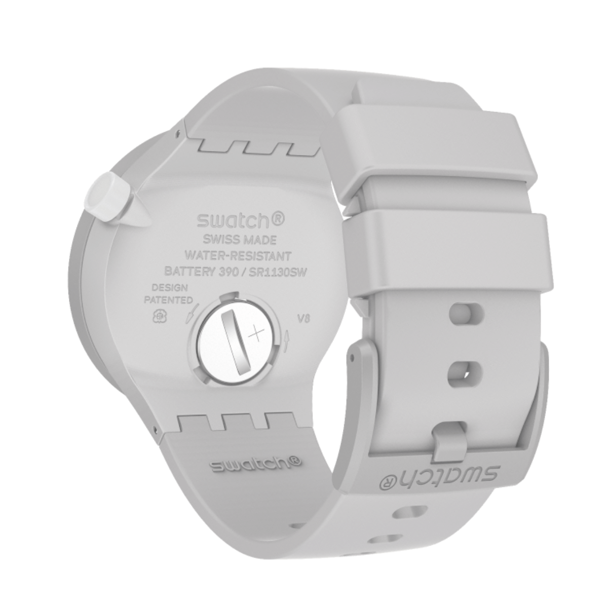 C-Grey Big Bold Bioceramic Swatch SB03M100 - Spallucci Gioielli