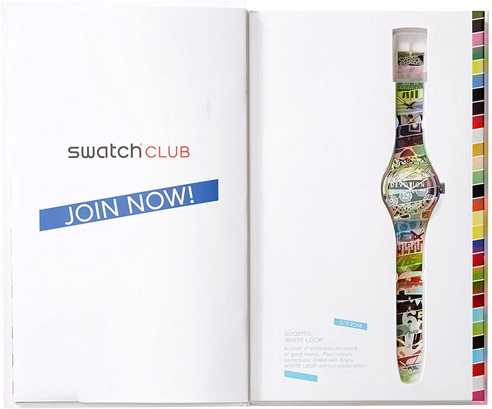 White Loop Swatch SUOZ170 - Spallucci Gioielli