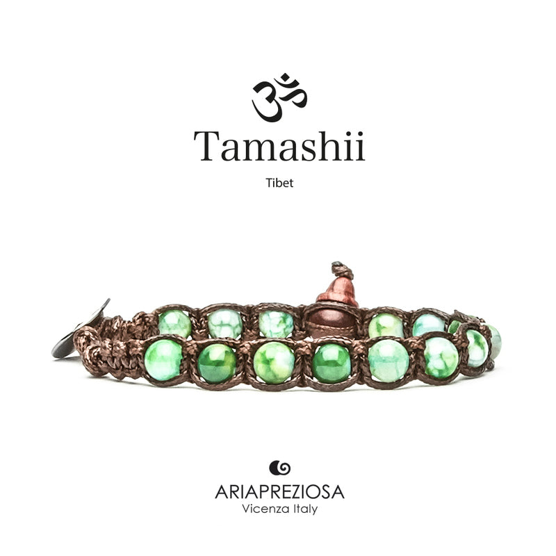 Tamashii Agata Verde Menta (6mm) BHS601-209 - Spallucci Gioielli