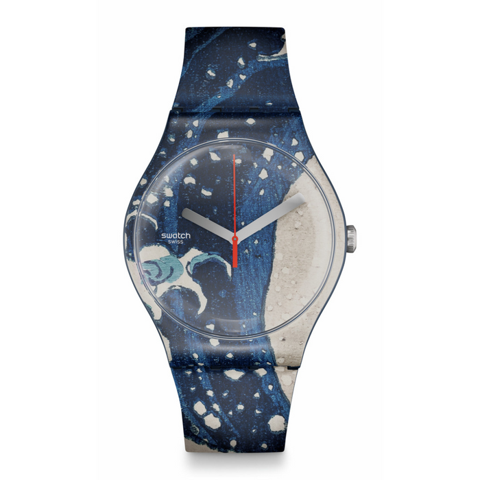 La grande Onda by Hokusai & l'Astrolabio Swatch SUOZ351